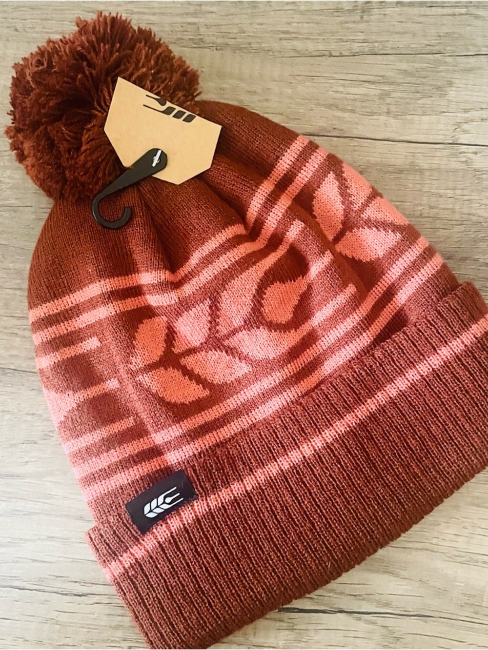 NWT Pom Pom Beanie Hat